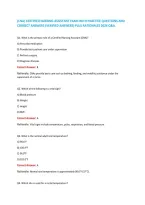 Comprehensive CNA Practice Test&colon; Questions&comma; Answers & Explanations