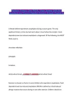 Pediatric Primary Care PNCB 2 Exam Newest 2026&sol;2027 &NewLine;Questions and Correct Detailed Answers Already Graded A&plus; 