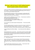 CPL Exam 2 with all Correct & 100&percnt; Verified Answers &vert;Actual Complete Update &vert;Already Graded A&plus;