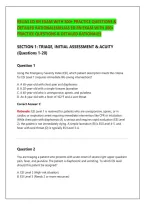 Relias ED RN Exam 2026 &vert; 300&plus; Practice Questions & Detailed Rationales &vert; Complete Exam Review