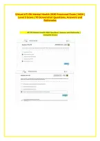 Virtual ATI RN Mental Health 2026 Proctored Exam &vert; NGN &vert; &NewLine;Level 3 Score &vert; 70 Screenshot Questions&comma; Answers and &NewLine;Rationales