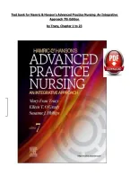 Test Bank For Hamric & Hanson's Advanced Practice Nursing&colon; An Integrative Approach 7th Edition by Mary Fran Tracy  Chapters 1-23 Complete Pdf File&period;&NewLine;