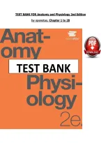 Test Bank For Anatomy and Physiology 2nd Edition By  OpenStax&comma; All 28 Chapters Covered