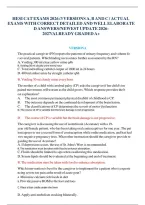 HESI CAT Exam 2026-2027 Versions A&comma; B & C Test Bank with Detailed Answers&NewLine;&NewLine;