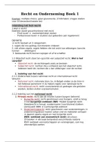 Studiemateriaal Recht en Onderneming &vert; Boek 1 &vert; UA &vert; 2026&sol;27