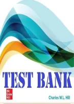 TEST BANK For International Business Competing in &NewLine;the Global Marketplace&comma; 14th Edition By Charles Hill &NewLine;&period; 