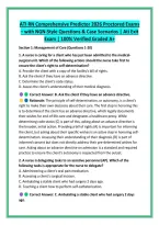 ATI RN Comprehensive Predictor 2026 Proctored Exams &ndash; with NGN-Style Questions & Case Scenarios &vert; Ati Exit &NewLine;Exam &vert; 100&percnt; Verified Graded A&plus;