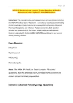 APEA 3P Predictor Exam complete Practice Questions & Detailed Rationales &lpar;Verified Update&excl;&excl;&excl;&excl;&excl; 2026&ndash;2027 Edition&rpar;