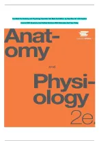 Full Test Bank - Anatomy and Physiology Openstax  2nd Edition&comma; by &vert; All 1-28 Chapters&NewLine;Covered&vert; With Questions And Verified Solutions With Detailed Rationales And Case Study&period;&vert;Guaranteed Pass&period;