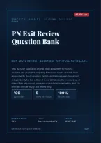 PN Exit Review Practical Nursing Question Bank 2026&sol;2027 &ndash; Questions and Answers &vert; 100&percnt; Verified &vert; Detailed Rationales &ndash; Pass Guaranteed &ndash; A&plus; Graded