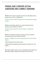 PN3006 QUIZ 2 UPDATED ACTUAL&NewLine;QUESTIONS AND CORRECT ANSWERS