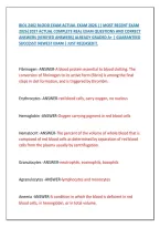 BIOL 2402 BLOOD EXAM ACTUAL EXAM 2026 &vert;&vert; MOST RECENT EXAM &NewLine;2026&vert;2027 ACTUAL COMPLETE REAL EXAM QUESTIONS AND CORRECT &NewLine;ANSWERS &lpar;VERIFIED ANSWERS&rpar; ALREADY GRADED A&plus; &vert; GUARANTEED &NewLine;SUCCESS&excl;&excl; NEWEST EXAM &vert; JUST RELEASED&excl;&excl;&period;&NewLine;