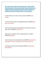 BIOL 2402 EXAM &num;1 EXAM ACTUAL EXAM 2026 &vert;&vert; MOST RECENT &NewLine;EXAM 2026&vert;2027 ACTUAL COMPLETE REAL EXAM QUESTIONS AND &NewLine;CORRECT ANSWERS &lpar;VERIFIED ANSWERS&rpar; ALREADY GRADED A&plus; &vert; &NewLine;GUARANTEED SUCCESS&excl;&excl; NEWEST EXAM &vert; JUST RELEASED&excl;&excl; 