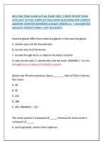 BIOL 2402 FINAL EXAM ACTUAL EXAM 2026 &vert;&vert; MOST RECENT EXAM &NewLine;2026&vert;2027 ACTUAL COMPLETE REAL EXAM QUESTIONS AND CORRECT &NewLine;ANSWERS &lpar;VERIFIED ANSWERS&rpar; ALREADY GRADED A&plus; &vert; GUARANTEED &NewLine;SUCCESS&excl;&excl; NEWEST EXAM &vert; JUST RELEASED&excl;&excl;