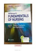 TEST BANK for Wilkinson s Fundermentals of Nursing 5th Edition &NewLine;This Test Bank for Wilkinson&rsquo;s Fundamentals of Nursing&comma; 5th Edition study document is a comprehensive nursing fundamentals review designed to help students build a strong foundation for nurs