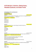 HLTH 644 Quiz 1 Solutions- Obesity Basics&comma; Metabolic Syndrome&comma; and Global Trends&period;pdf&NewLine;&NewLine;