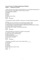 Test Bank for Concepts of Genetics &lpar;10th Edition&rpar; by Klug&comma; Cummings&comma; Spencer & Palladino
