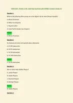 NURS 5434&lowbar; Module 5 CAD&lowbar;Lipids Quiz Questions with CORRECT Answers &lpar;Grade A&plus;&rpar;