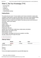 PJM 6135 Week 5 Test Your Knowledge &lpar;TYK&rpar;-1 Questions & Answers &vert; A&plus; Guide &vert; Fall 2026 Updated