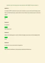 Oklahoma Alarm licensing practice exam Questions with CORRECT Answers &lpar;Grade A&plus;&rpar;