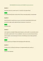 PEDS MIDTERM 6541 Questions with CORRECT Answers &lpar;Grade A&plus;&rpar;