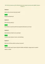 PSY 352 Exam Questions with Verified Solutions New Update Questions with CORRECT Answers&NewLine;&lpar;Grade A&plus;&rpar;