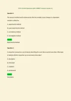 PSYC 210 Poll Questions with CORRECT Answers &lpar;Grade A&plus;&rpar;