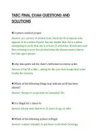 TABC FINAL EXAM QUESTIONS AND&NewLine;SOLUTIONS