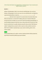PSYC 210 Exam with Students also studied Etiology or Pathophysiology&quest;&colon; Study of Questions with&NewLine;CORRECT Answers &lpar;Grade A&plus;&rpar;