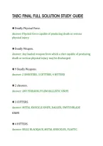 TABC FINAL FULL SOLUTION STUDY GUIDE