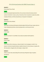 PSYC 210 Final Exam Questions with CORRECT Answers &lpar;Grade A&plus;&rpar;