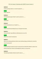 PSYC 210&colon; Chapter 12 Questions with CORRECT Answers &lpar;Grade A&plus;&rpar;