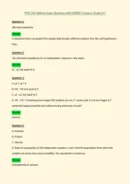 PSYC 210 Midterm Exam Questions with CORRECT Answers &lpar;Grade A&plus;&rpar;