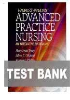 TEST BANK FOR Hamric & Hanson's Advanced Practice Nursing 7th edition   by Mary Fran Tracy &comma; Eileen T&period; O'Grady &comma; Susanne J&period; Phillips NEW COMPLETE GUIDE WITH RATIONALES 100&percnt; VERIFIED A&plus; GRADE ASSURED&excl;&excl;&excl;&excl;&excl;NEW LATEST UPDATE&excl;&excl;&excl;
