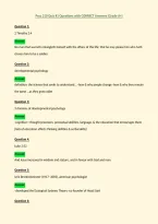 Psyc 210 Quiz &num;1 Questions with CORRECT Answers &lpar;Grade A&plus;&rpar;