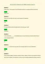 PSYC 210 Week 6 Questions with CORRECT Answers &lpar;Grade A&plus;&rpar;