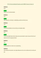 PSYC 210 &lpar;Late Adulthood&rpar; Questions with CORRECT Answers &lpar;Grade A&plus;