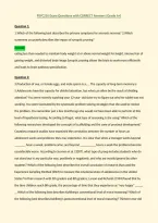 PSYC210 Exam Questions with CORRECT Answers &lpar;Grade A&plus;&rpar;