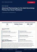 NR 568 Advanced Pharmacology for the Adult-Gerontology Primary Care Nurse Practitioner Final Exam 2026&sol;2027 &ndash; Questions and Answers &vert; 100&percnt; Verified &vert; Detailed Rationales &ndash; Pass Guaranteed &ndash; A&plus; Graded 