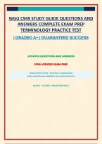 WGU C949 STUDY GUIDE QUESTIONS AND ANSWERS COMPLETE EXAM PREP TERMINOLOGY PRACTICE TEST&NewLine;&NewLine;