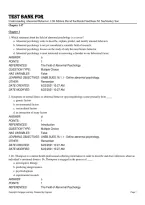 TEST BANK FOR UNDERSTANDING ABNORMAL BEHAVIOR&comma; 12TH EDITION BY DAVID SUE&comma; DERALD WING SUE&comma; DIANE M&period; SUE & STANLEY SUE &vert; ALL CHAPTERS &vert; QUESTIONS & 100&percnt; VERIFIED ANSWERS