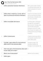 NAS 2 TEST OUT &ndash; GERMANNA COMMUNITY COLLEGE 2026&sol;2027 &vert; FOUNDATIONS OF LIFE SCIENCES STUDY GUIDE & EXAM REVIEW