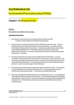 Solution Manual for Fundamentals of Financial Accounting 7th Edition by Fred Phillips&comma; Shana Clor-Proell&comma; Robert Libby & Patricia Libby &ndash; Chapters 1&ndash;13 Complete Solutions 2026