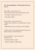The Electroencephalogram &lpar;EEG&rpar; Study Guide 2026 &vert; EEG Review Notes&comma; Concepts & Exam Prep