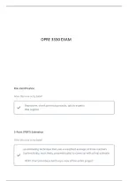 OPRE 3330 EXAM 2 QUESTIONS AND VERIFIED ANSWERS
