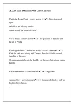 CLA 210 Exam 2 Questions & Correct Answers 2026 &vert; CLA 210 Test Prep Study Guide