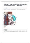 BIO 152 Module 1-7 exam Anatomy and Physiology (Portage learnig)