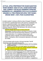 APEA Pre-Predictor FNP Board Review Exam 2026&colon; 335 Real Questions with Graded Rationales