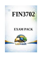 FIN3702 EXAM PACK 2026