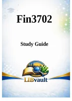Fin3702 Study Guide semester1&2